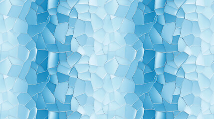 Abstract blue polygonal pattern background for interior design and decor - seamless pattern