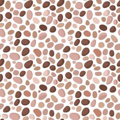 Seamless abstract pebble pattern design for home decor and fabric - seamless pattern