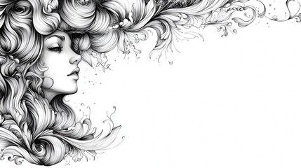 Vintage Doodle Tattoo Art in Retro Style