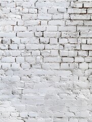 Fototapeta premium White Brick Wall