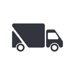 Delivery Truck Logo Template Icon