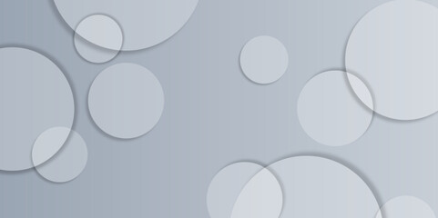 Abstract illustration of randomly arranged blue rings with soft shadows on white background .Graphic elements in skeuomorph design. Infographic Templates for Business Vector Illustration.	
