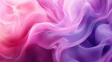 Obraz premium Abstract Purple and Pink Flowing Fabric Texture Background - Digital Art.