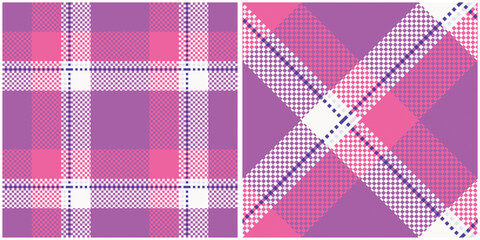 Plaid Patterns Seamless. Traditional Scottish Checkered Background. Traditional Scottish Woven Fabric. Lumberjack Shirt Flannel Textile. Pattern Tile Swatch Included.