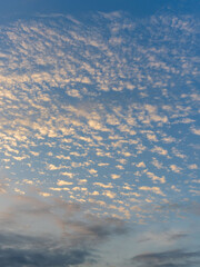 秋の日の朝焼けと青空26