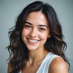 Flawless Skin and Natural Beauty: A Close-up on Feminine Charm