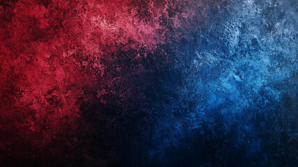 Obraz premium Abstract texture blending red and blue hues in a creative artistic background