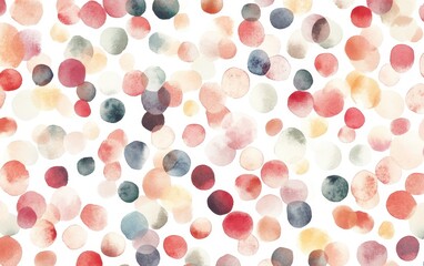Abstract Watercolor Dot Pattern Background Design