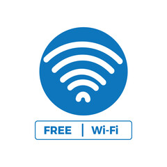 free wifi symbol. Free printable Wi-Fi stickers for cafes and stores