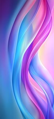 Fototapeta premium Create vibrant and flowing abstract backgrounds with soft colors and dynamic curves for digital art projects