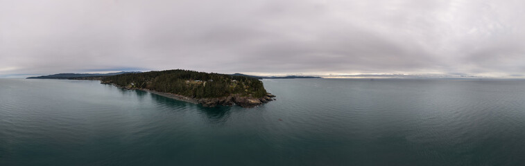 Scenic Coastal View of Vancouver Island, BC, Canada
