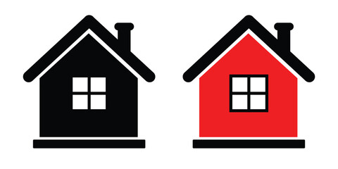 Vector icon for home. Lovely home symbol for app. single Home icon, Real estate icon.