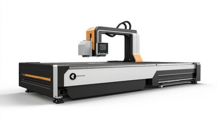 Advanced CNC Router for Precision Cutting: A sleek and modern CNC Router, capable of precise and intricate cutting, stands ready to tackle your most demanding projects.