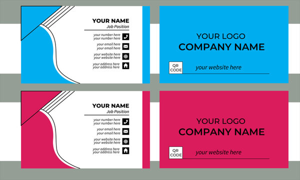 modern business card template