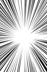 Obraz premium Speed line fast motion isolated on transparent background. PNG