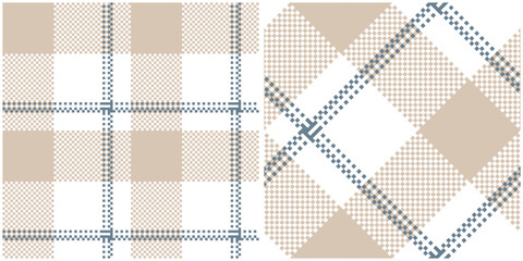 Tartan Seamless Pattern. Scottish Plaid, Seamless Tartan Illustration Vector Set for Scarf, Blanket, Other Modern Spring Summer Autumn Winter Holiday Fabric Print.