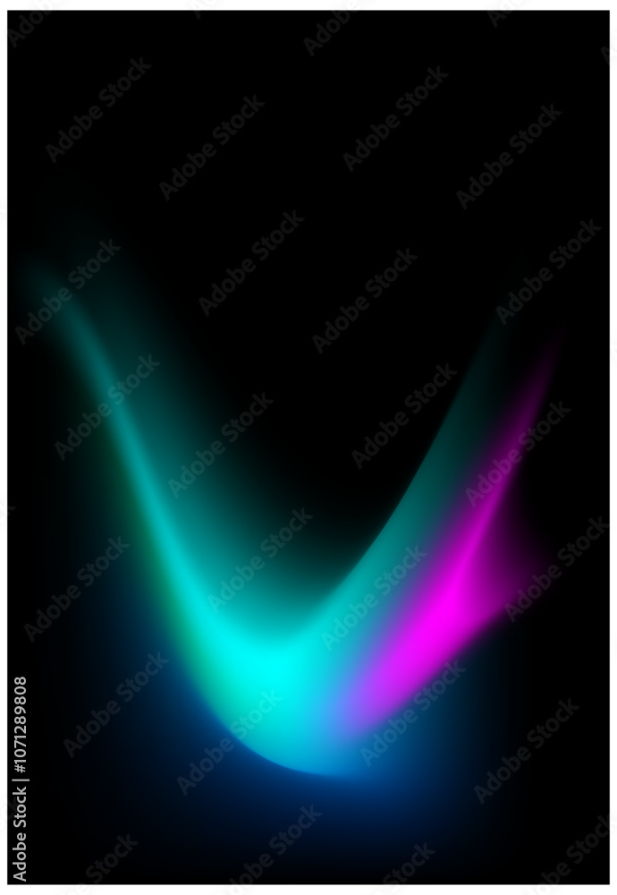 Wall mural Page design inspiration with abstract background. Shades of gradient background pattern