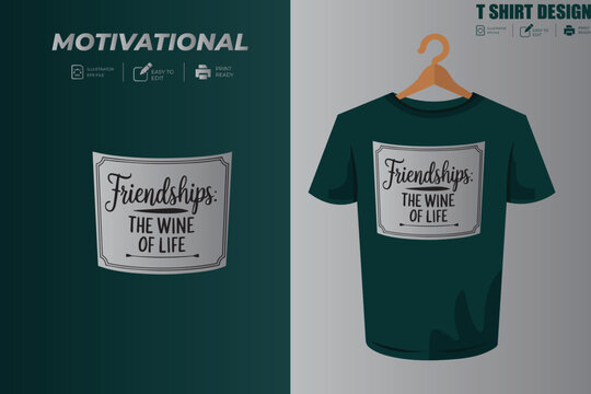 Design graphic typography for print illustration t shirt vector art motivational poster 