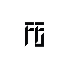 FE monogram logo design letter text name symbol monochrome logotype alphabet character simple logo