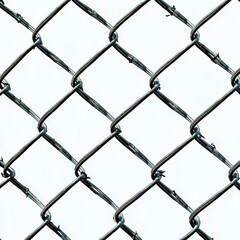 Fototapeta premium Chain-link fence pattern