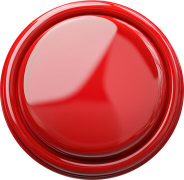 Shiny red button