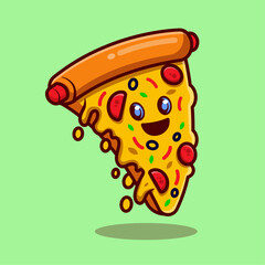 illustration of a pizza