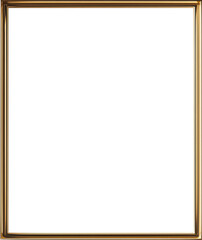 Obraz premium Empty ornate frame