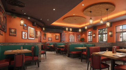 interior of restaurant