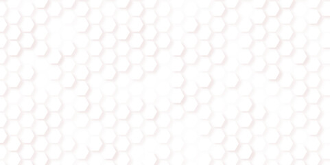 Black honeycomb on a white background. Isometric geometry. Metal Hexagon Fence Background Texture on a white background. 3d Rendering