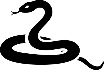 Fototapeta premium The Allure of Black Serpents: Stunning Vector Art Illustrations ,Shadow Serpents: The Elegance of Black Snake Vectors, Midnight Marvels: Exploring Black Snake Vectors in Digital Design.