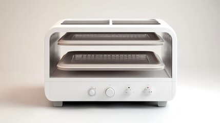Obraz premium Modern Double-Deck Toaster Oven 