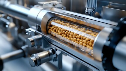 Soybean Processing: High-Tech Food Production 