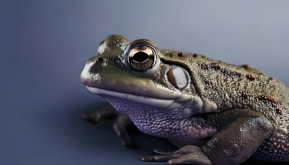 Obraz premium Details of frog skin, bright green, natural texture, 3D illustration.