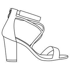 Women's Stiletto High Heel Square Toe Sandals Ankle Strap Sling back Cross-Strap Buckle Elegance High Heels.