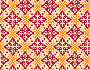 Floral Geometric Pattern