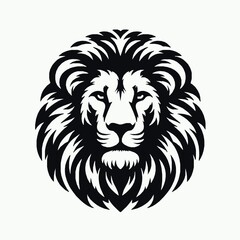 Fototapeta premium lion head vector