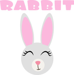 Fototapeta premium cute baby rabbit 