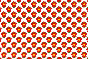 pattern, seamless pattern with flowers, seamless pattern, flowers, red flower, red pattern, flower pattern, flower, white and red background, red, textile, flora, seamless pattern