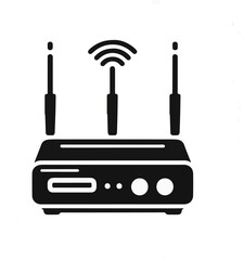 Fototapeta premium router vector