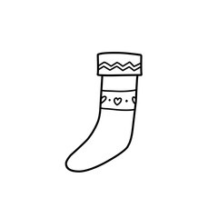 Christmas stocking icon