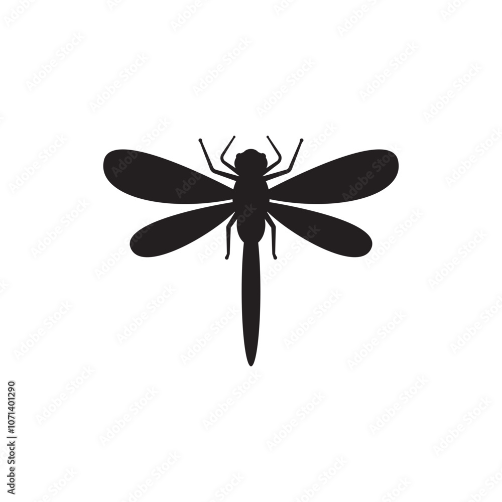 Canvas Prints dragonfly icon vector