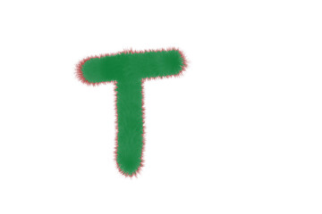 English spelling_T_green color
