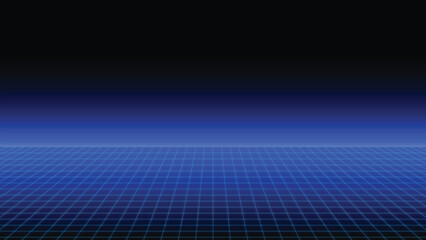 neon grid cyberpunk retro sci fi background 