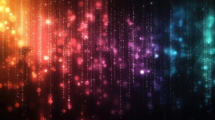 Obraz premium Abstract rainbow bokeh background.