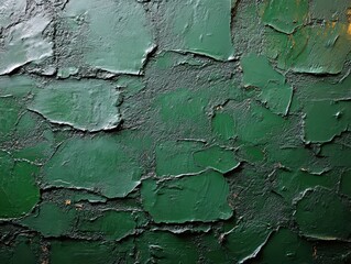 Obraz premium Solid Forest Green Canvas, a vibrant uniform surface, high-resolution minimalist backdrop, perfect for design and artistic applications.