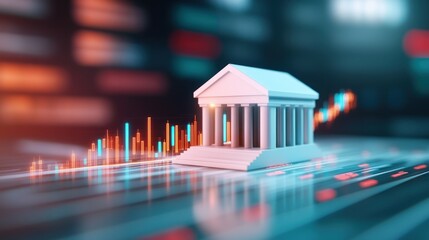 Explore how financial institutions utilize digital models to enhance economic insights and growth