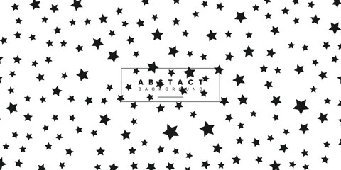 Stars abstract white background design. Vector illustration