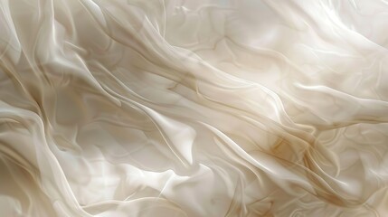 Obraz premium A blurry image of a white wave with a fluid Blur texture