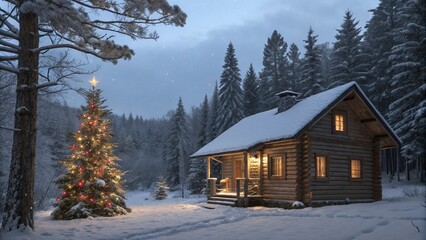 house in the mountains