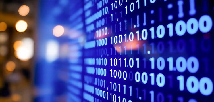 Binary Code Digital Data Information Technology